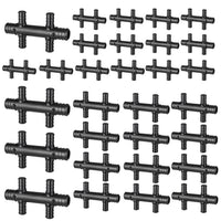 30 pcs pex-b crimp 3/4" inlet 1/2" outlet open manifold, opposing port (4 port)