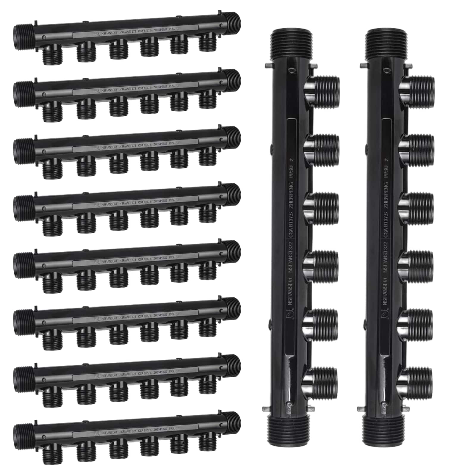 pex b crimp open manifold 25