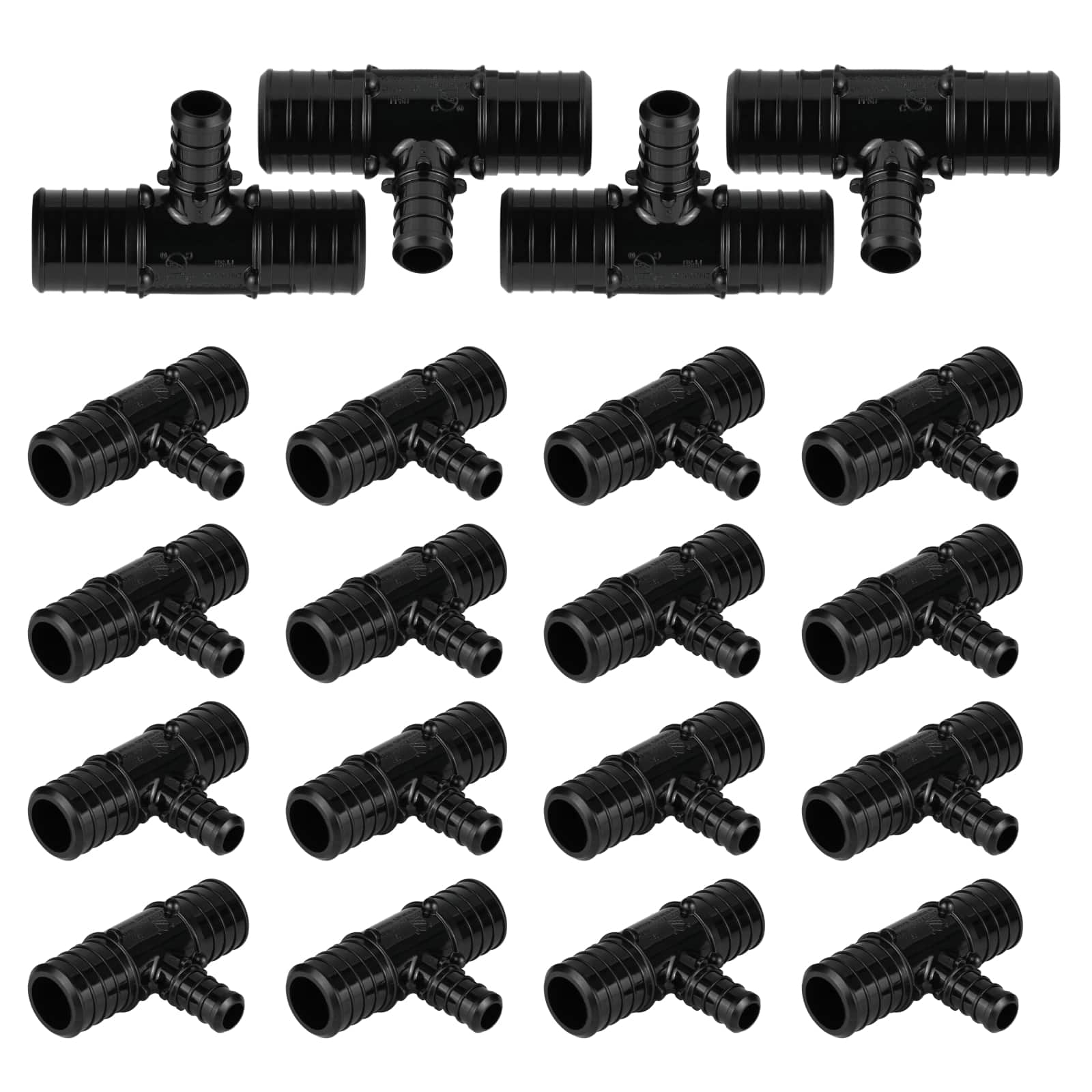 pex b crimp ppsu reducing tee 16