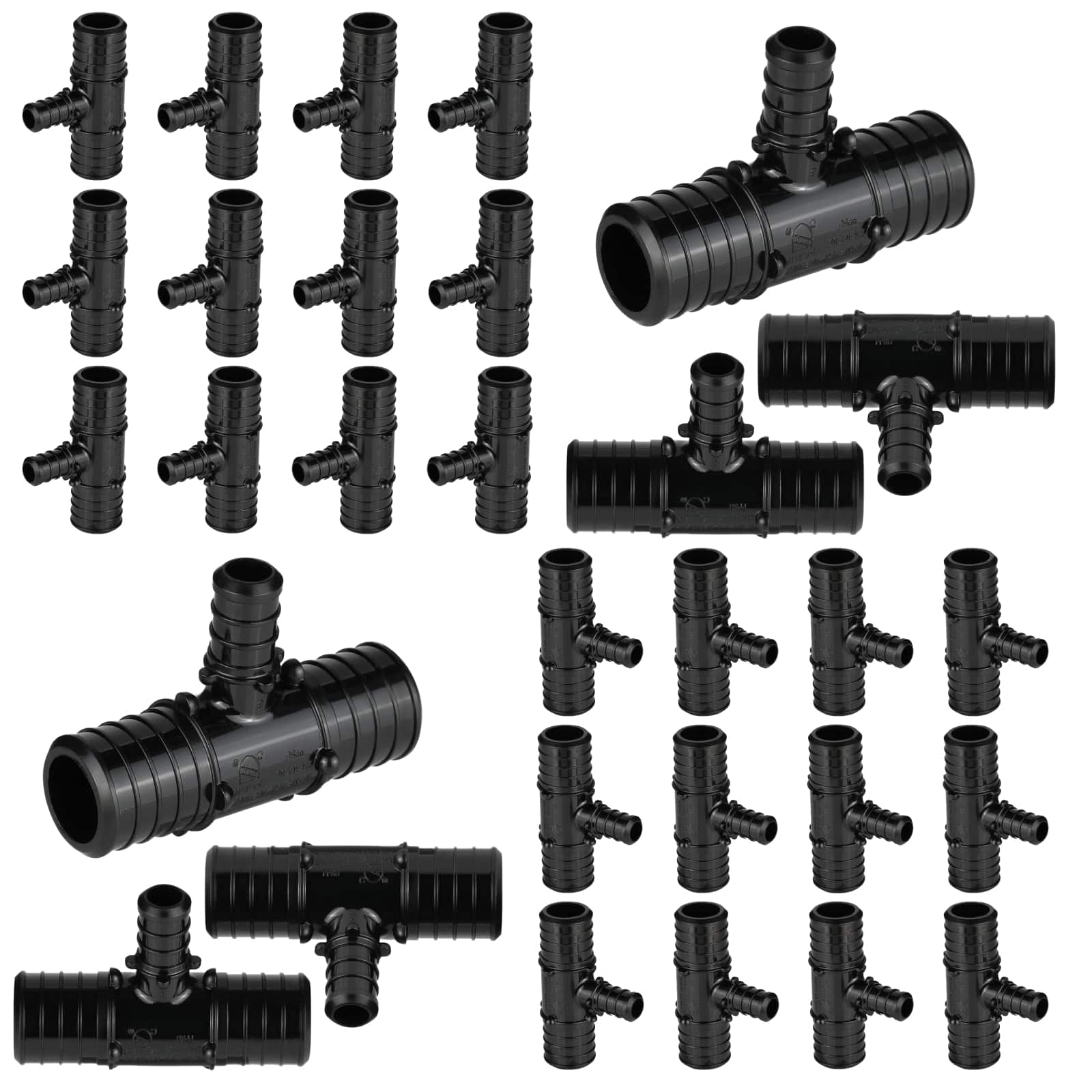 pex b crimp ppsu reducing tee 17