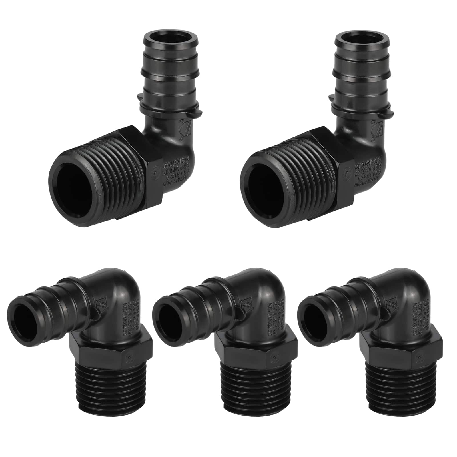 pex a expansion x male npt elbow adapter 5