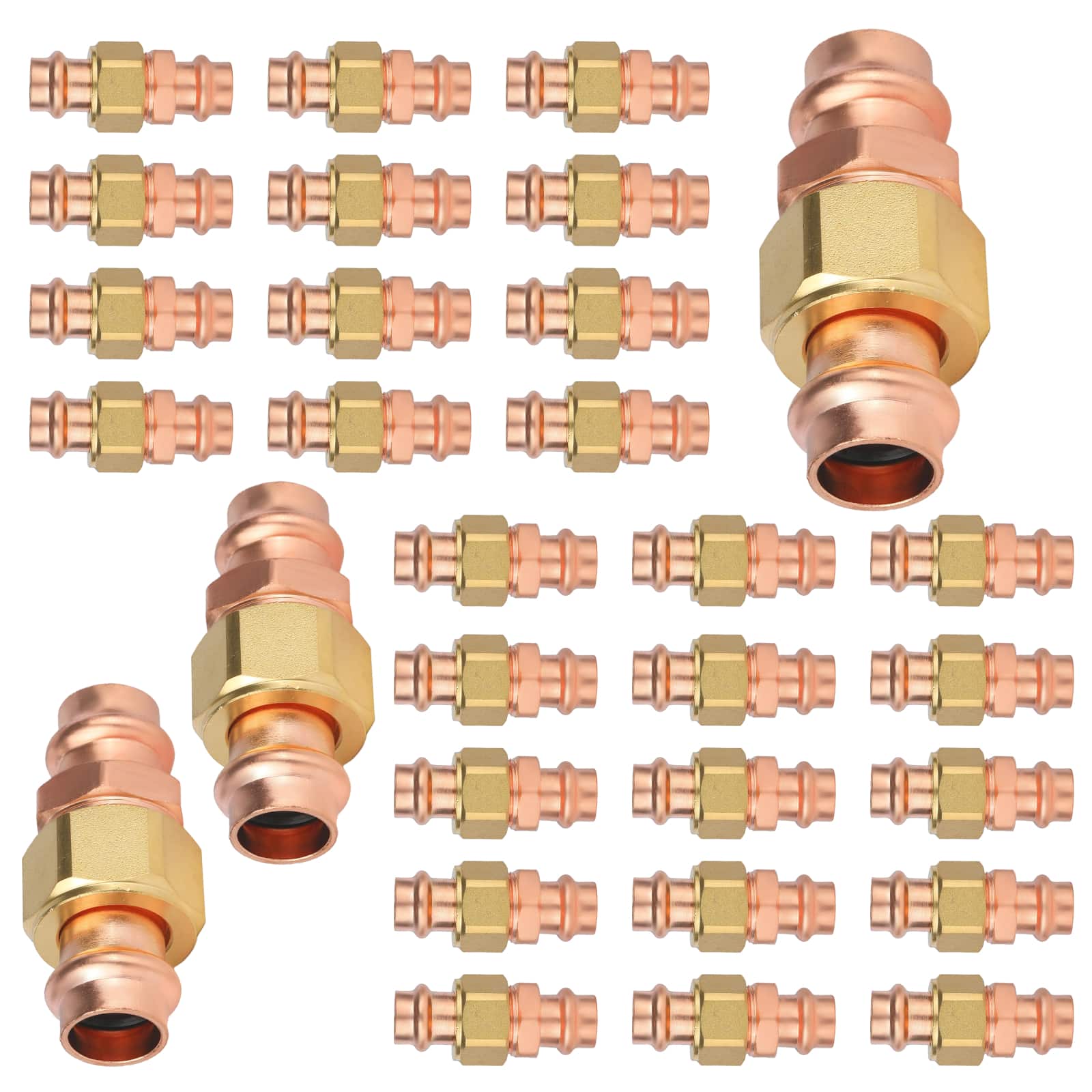 press copper union lead free 10