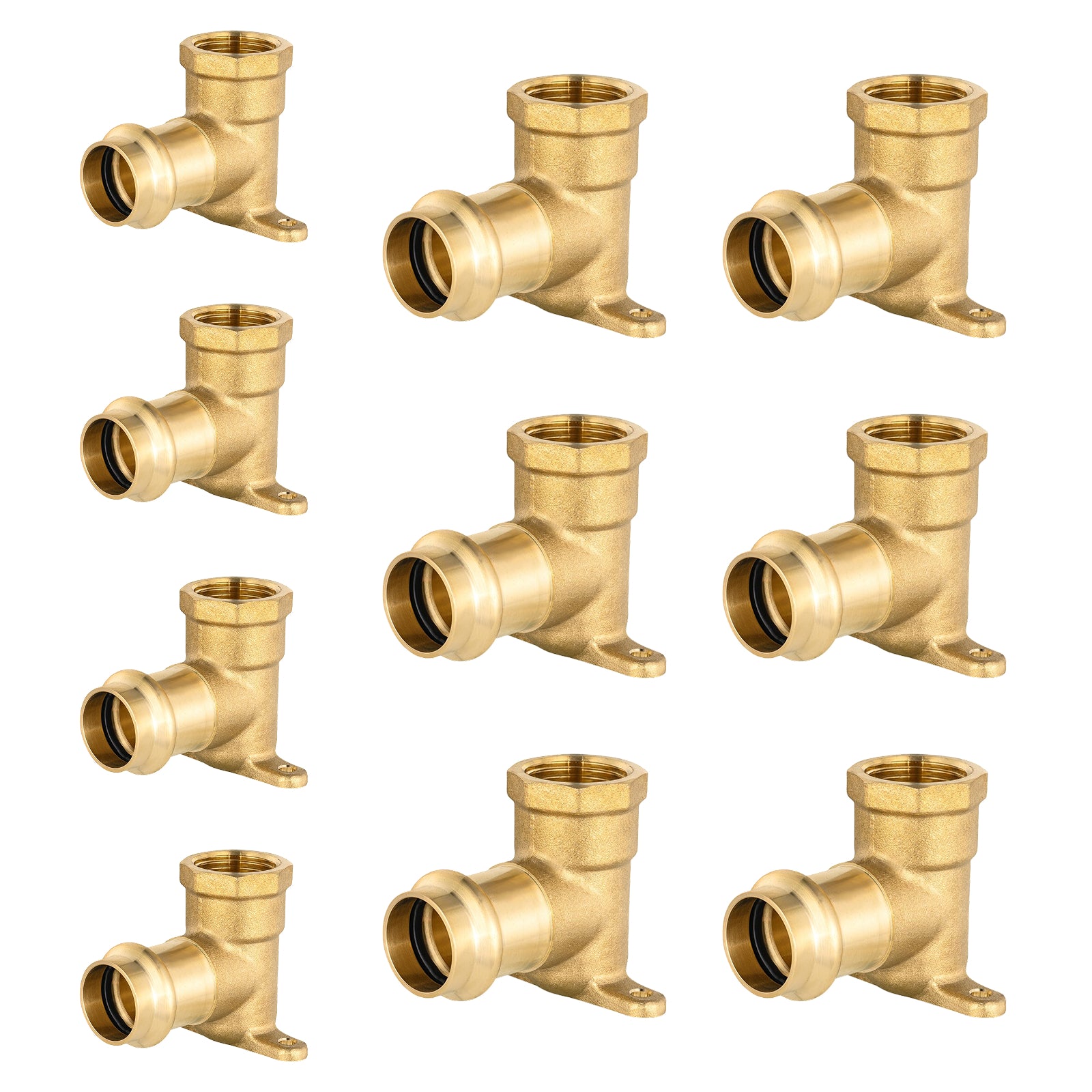 brass press x fnpt drop ear elbow lead free pick size to add 11