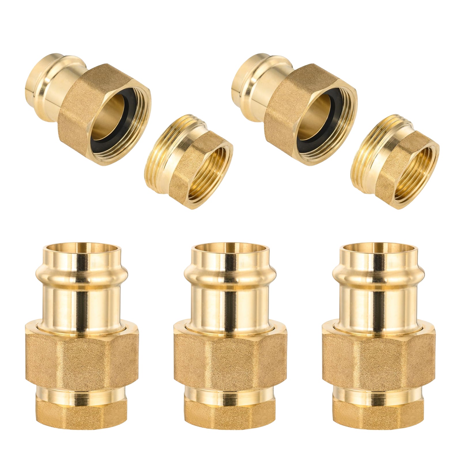 press brass union x female lead free pick size to add 5