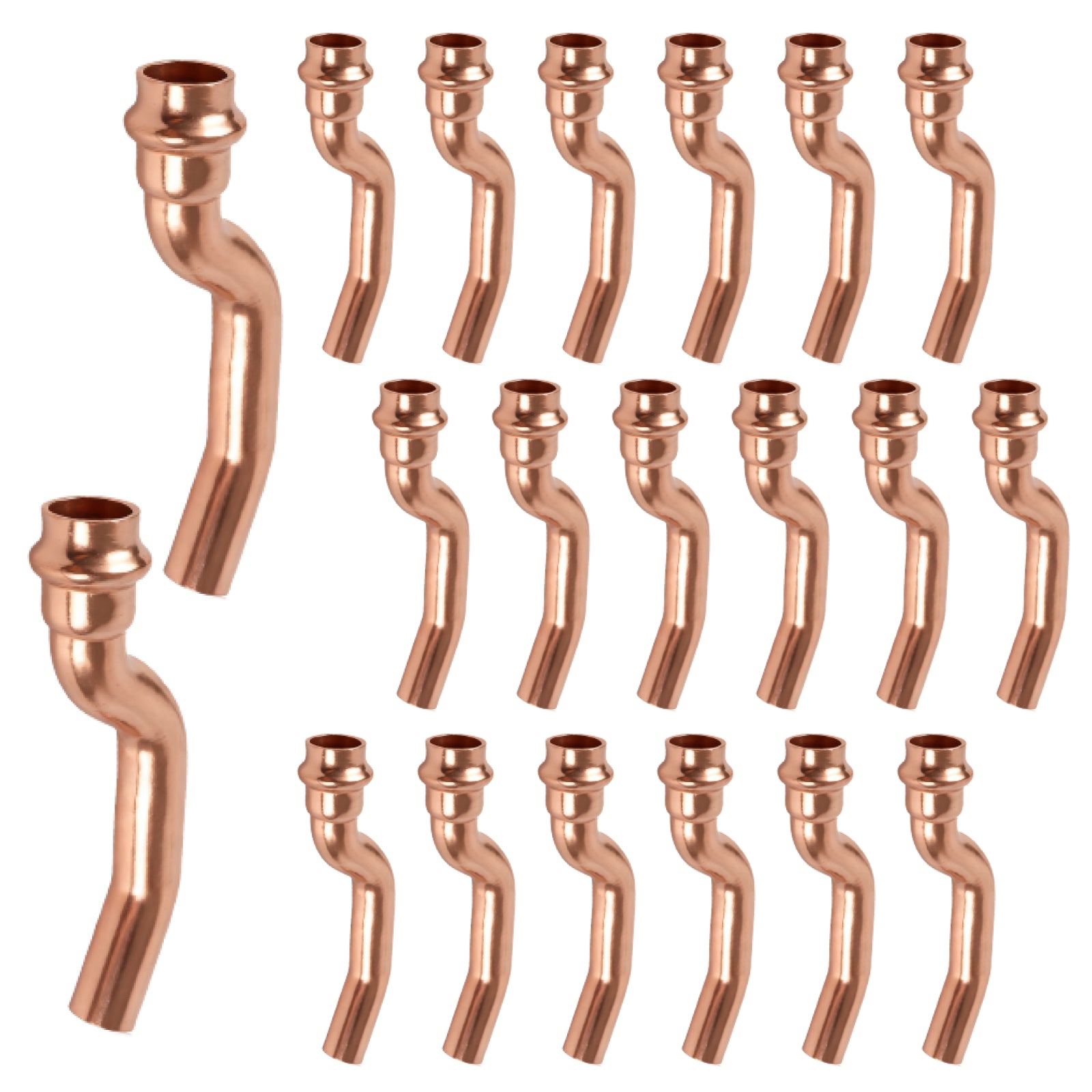 Press Copper Street Crossover Coupling - Pick Size to Add