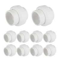 10 pcs 3/4" pvc socket union