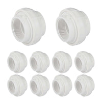 10 pcs 3/4" pvc fip union