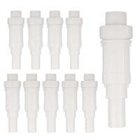 10 pcs 3/4" pvc expansion coupling