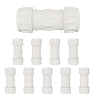 10 pcs 4" pvc compression coupling