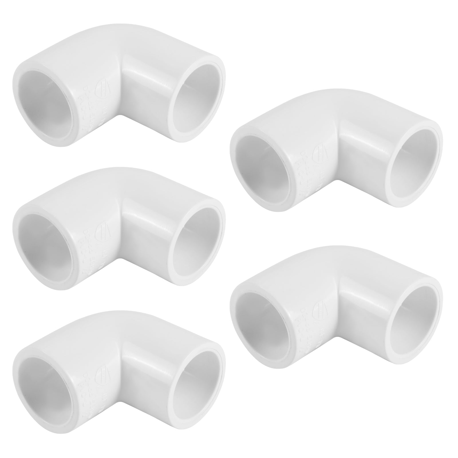 pvc sch 40 90 elbow fitting pick size to add 9