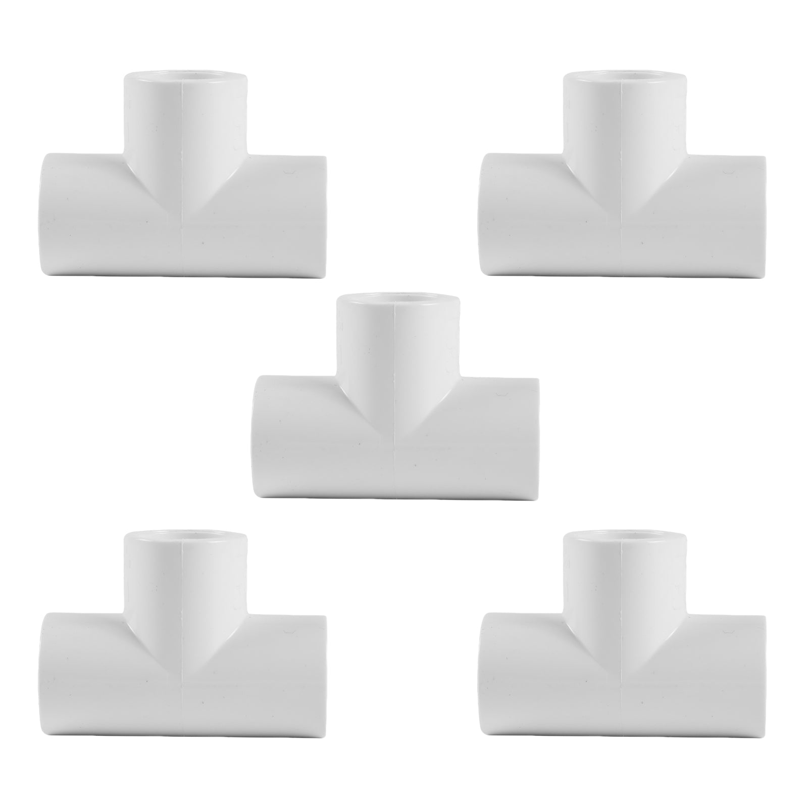 pvc sch 40 pvc tee pick size to add 6