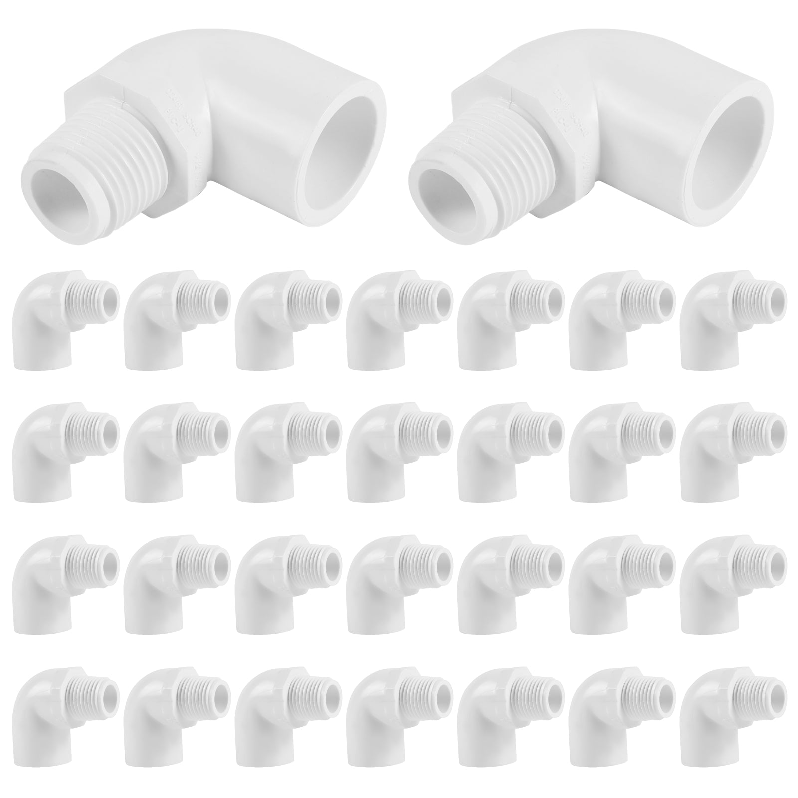 pvc sch 40 elbow socx mipt pick size to add 8