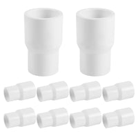 10-Pack PVC SCH 40 1-1/2" x 1" Redcuing Coupling (SOC x SOC)