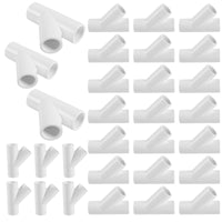 30-Pack 3/4" PVC SCH 40 Wye (SOC x SOC x SOC)