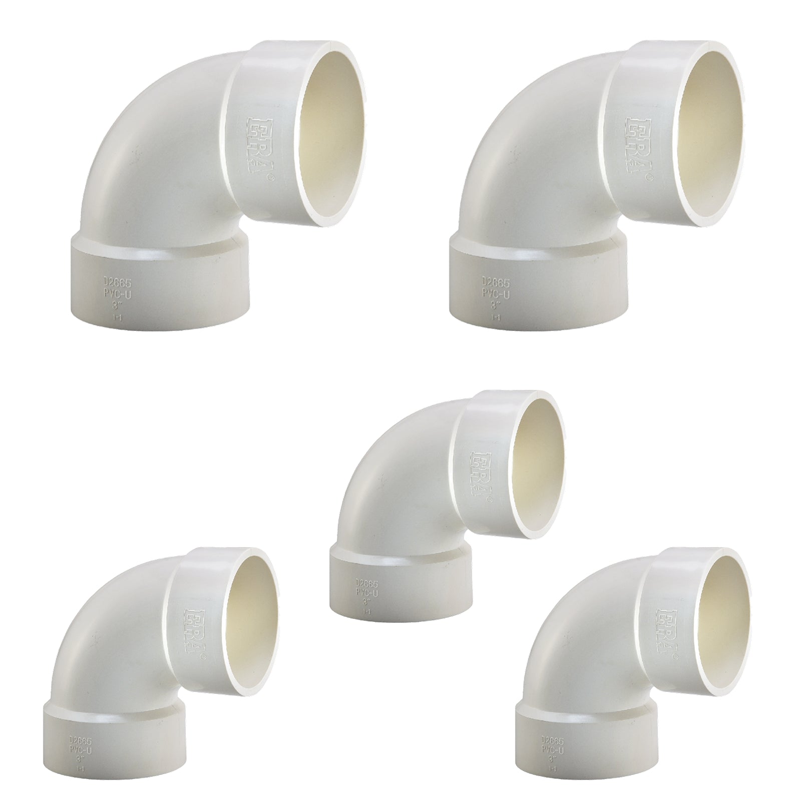 pvc dwv 90 elbow hub x hub pick size to add 4