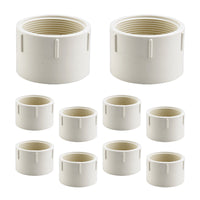 10-Pack 2" PVC DWV Female Adapter (FPT x HUB)