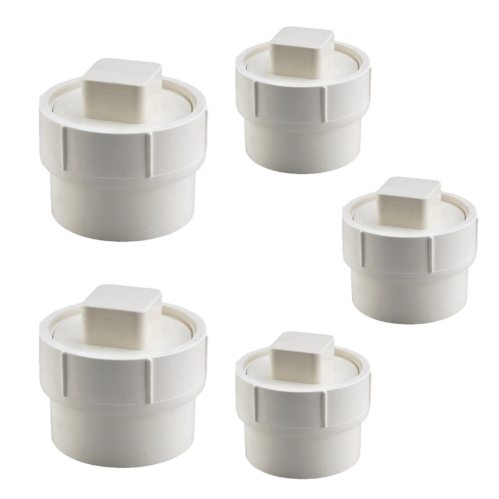 pvc dwv cleanout adapter w c o plug spg x fpt pick size to add 4