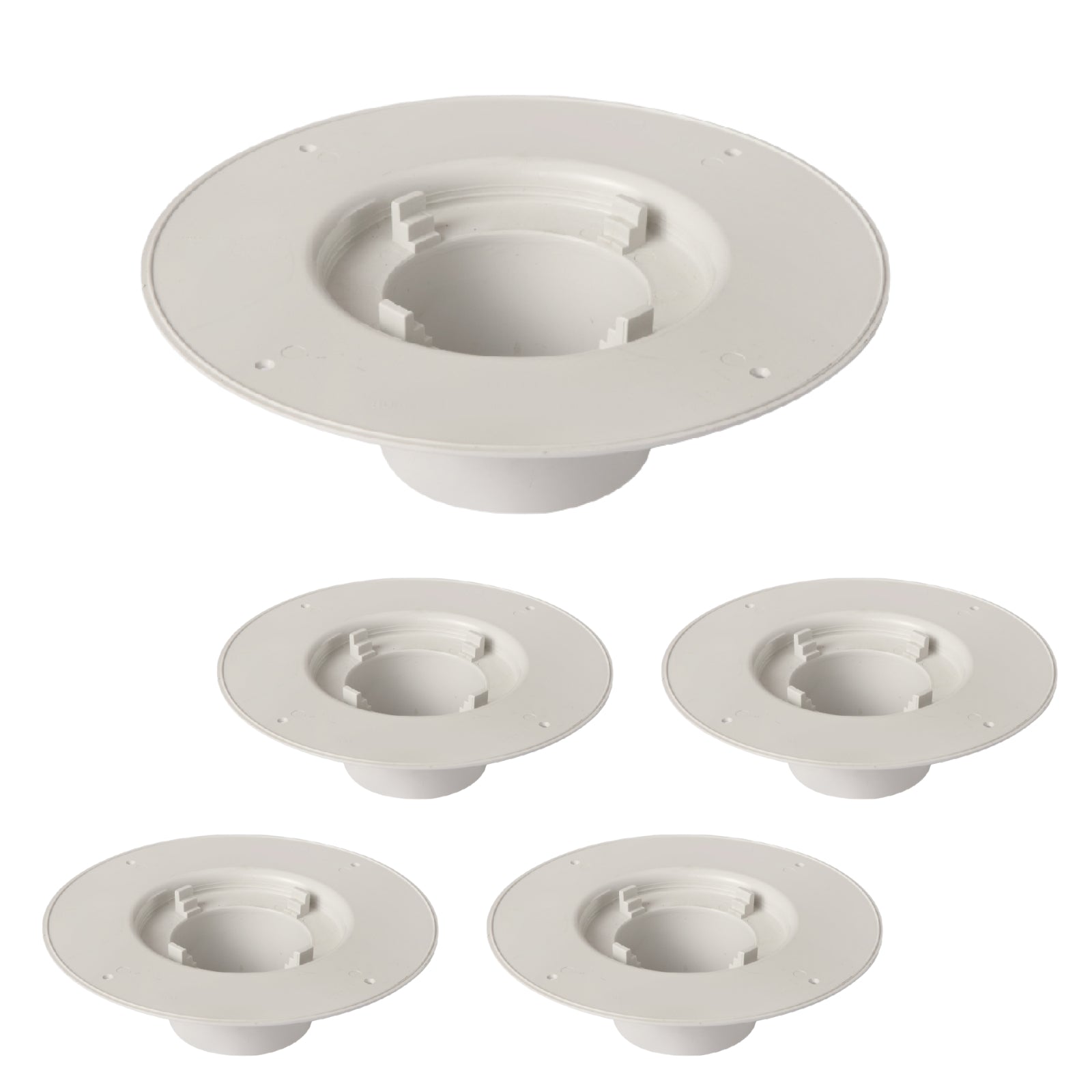 pvc dwv closet flange hub pick size to add 4