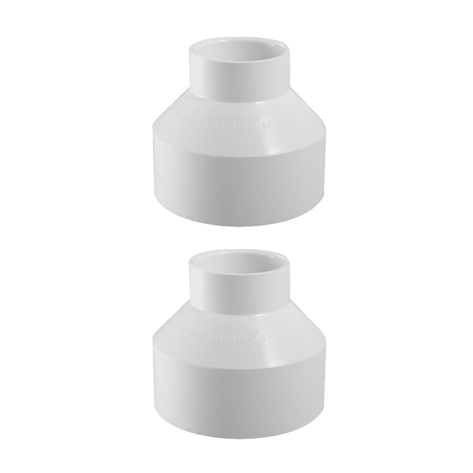 PVC DWV Redcuer Coupling (HubxHub) - Pick Size to Add
