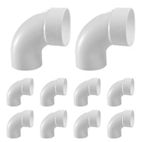 10-Pack 4" PVC DWV 90° Street Elbow (SPG x HUB)