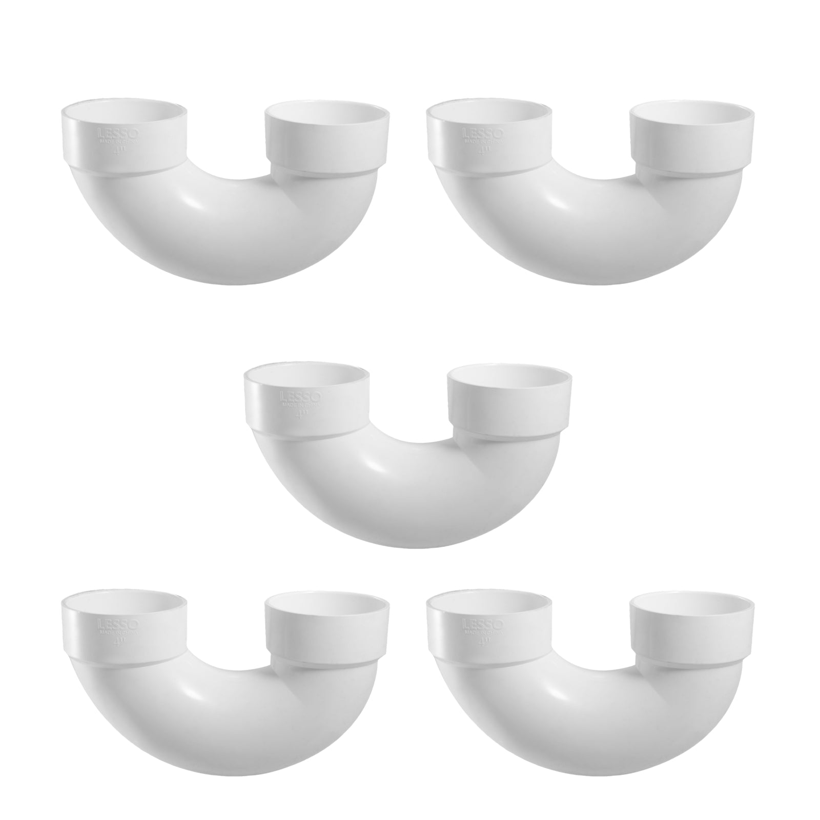 PVC DWV Return Bend (H x H) - Pick Size to Add