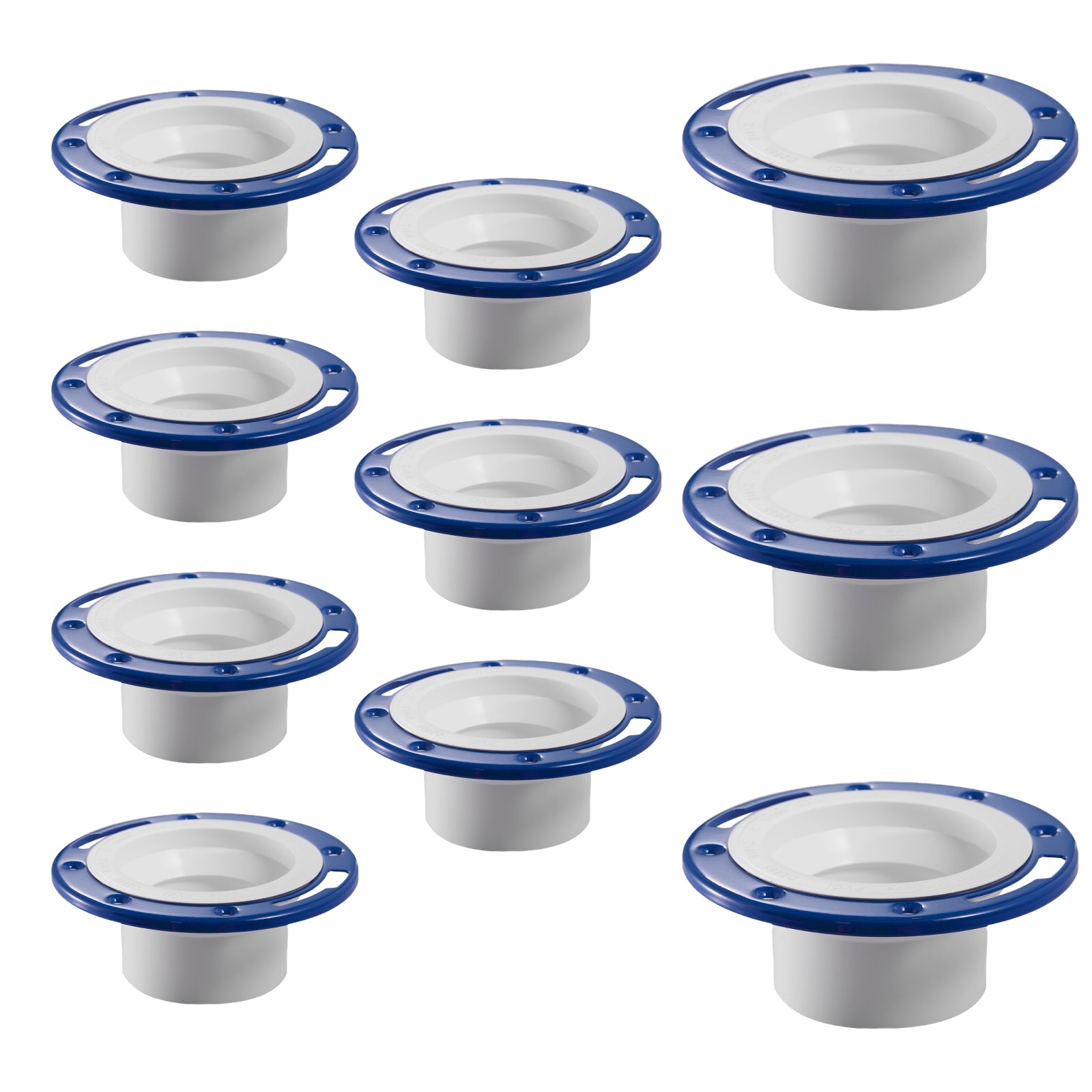 Closet Flange w/Adjustable metal ring - Pick Size to Add