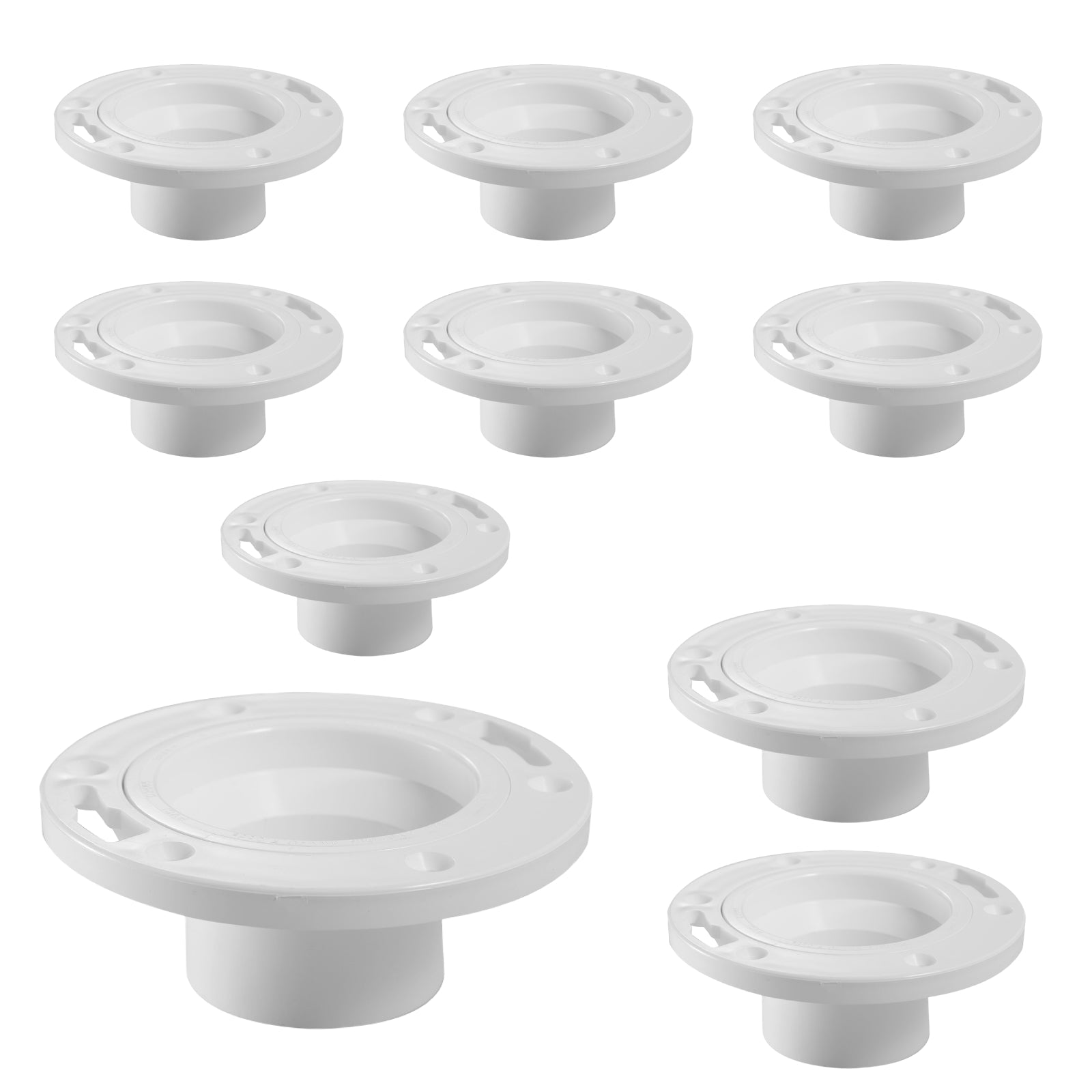 Closet Flange/ Adjustable Plastic Ring - Pick Size to Add
