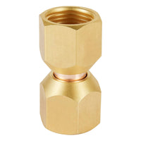 1/2" 1/2" swivel brass adapter