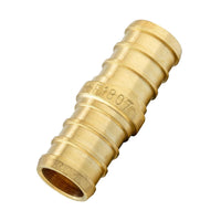 pex-b crimp 3/8" pex 3/8" pex coupling (lead free)