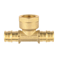 pex a expansion 1/2" pex 1/2" pex 1/2" female threaded f1906 tee (lead free)