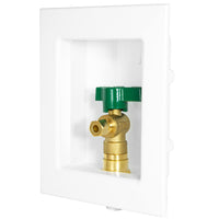 1/2" cpvc ppe intet, ice maker outlet box