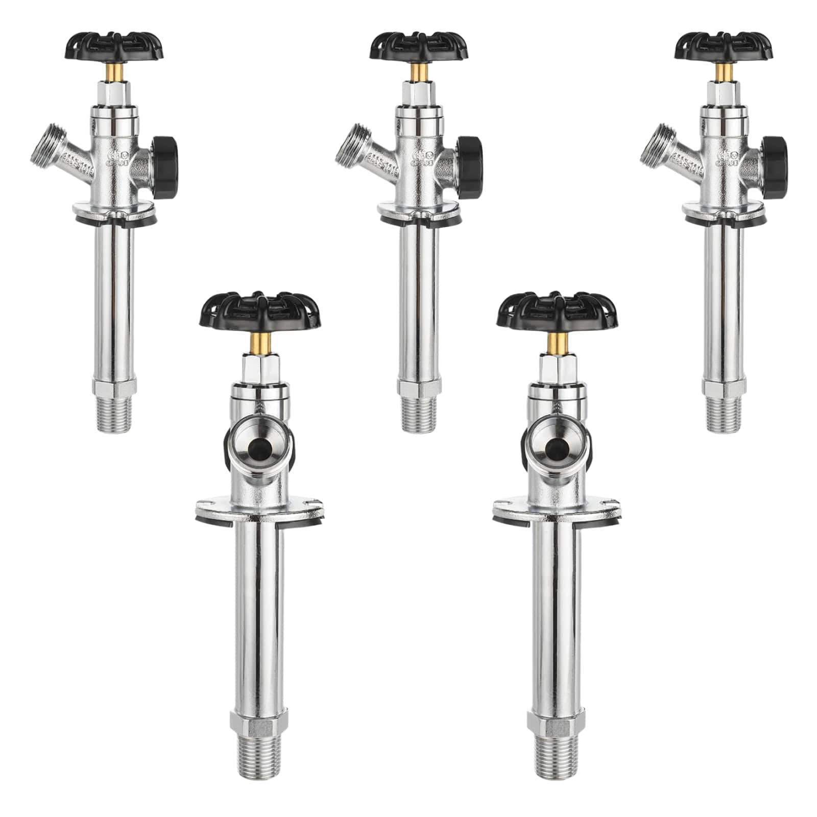 1 2 mip x 3 4 hose bibb anti siphon frost free sillcock 9