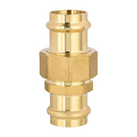 1/2" brass press union 3