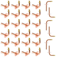 30-Pack PEX A Expansion 1/2" 6" Copper Stub with Wall Flange