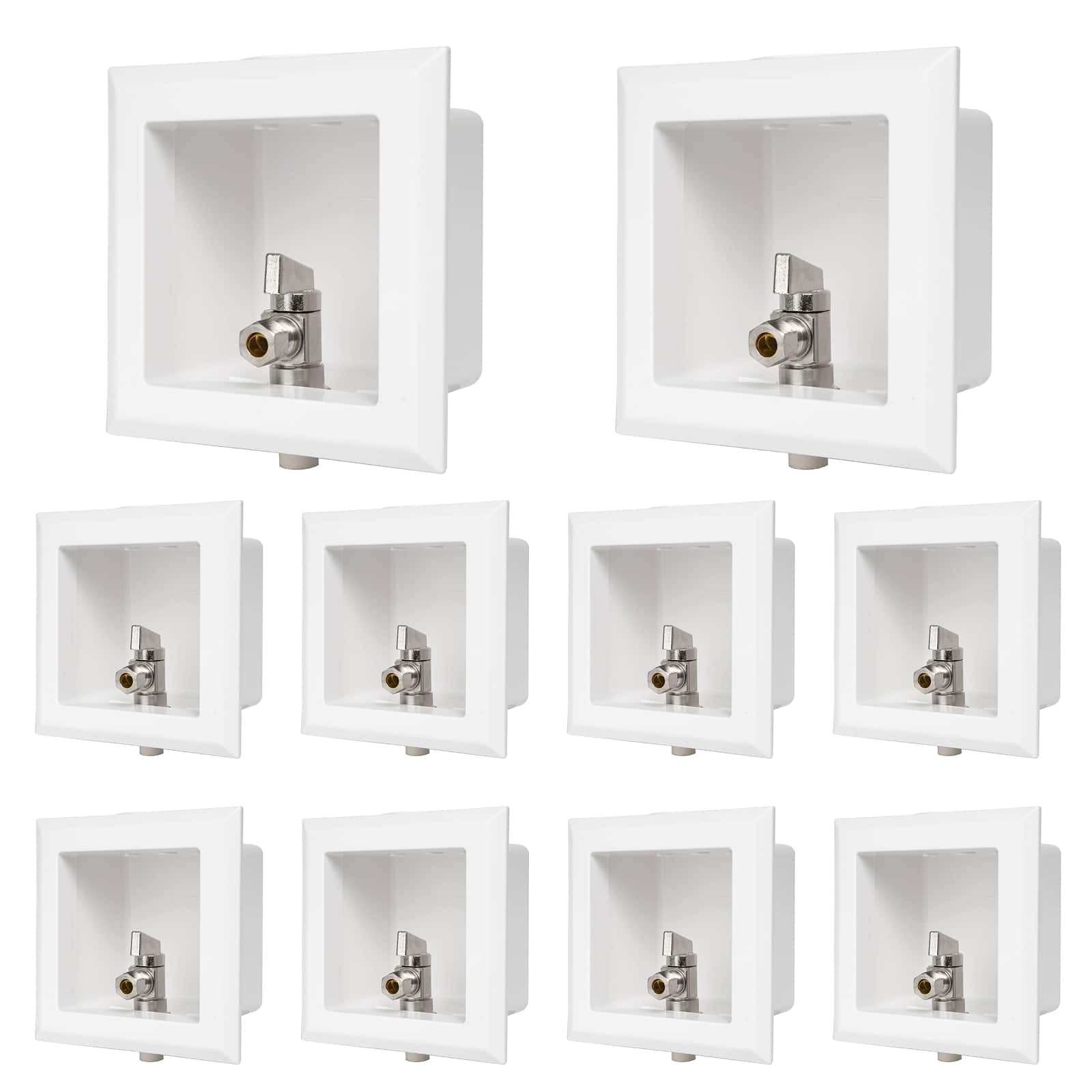 cpvc ppe intet toilet outlet box with compression outlet connections 7