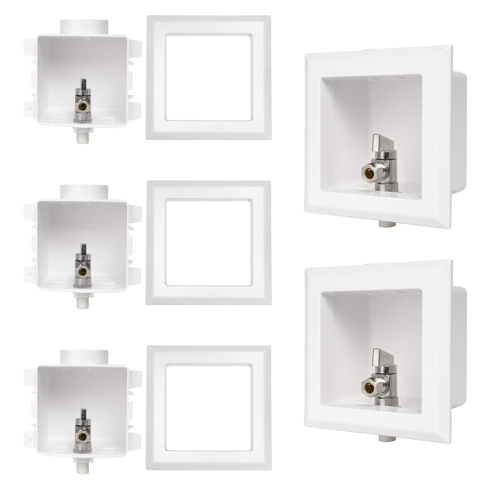 cpvc ppe intet toilet outlet box with compression outlet connections 6