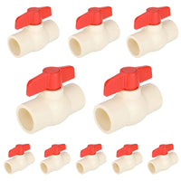 10 Pcs 1" CPVC Ball Valve (Solvent)