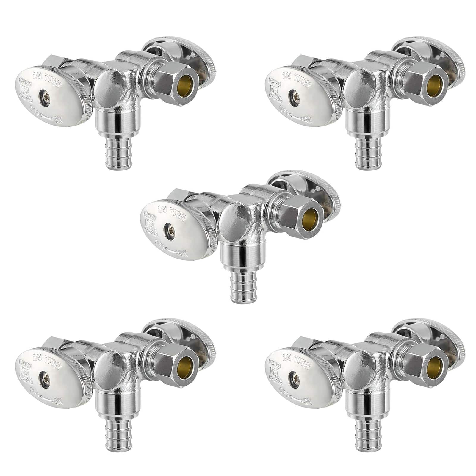 1 2 pex crimp x 3 8 compression x 3 8 od compression stop valve lead free 15