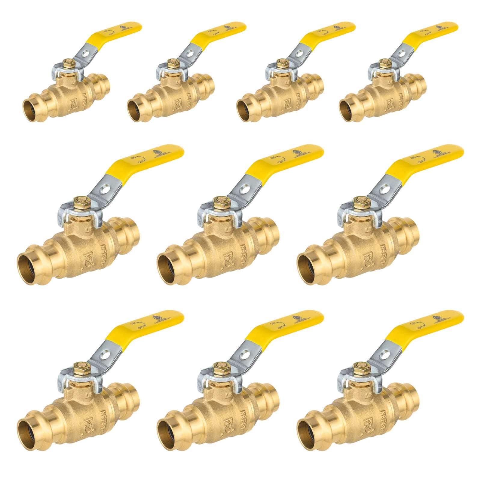 press ball valve with epdm o ring lead free 8
