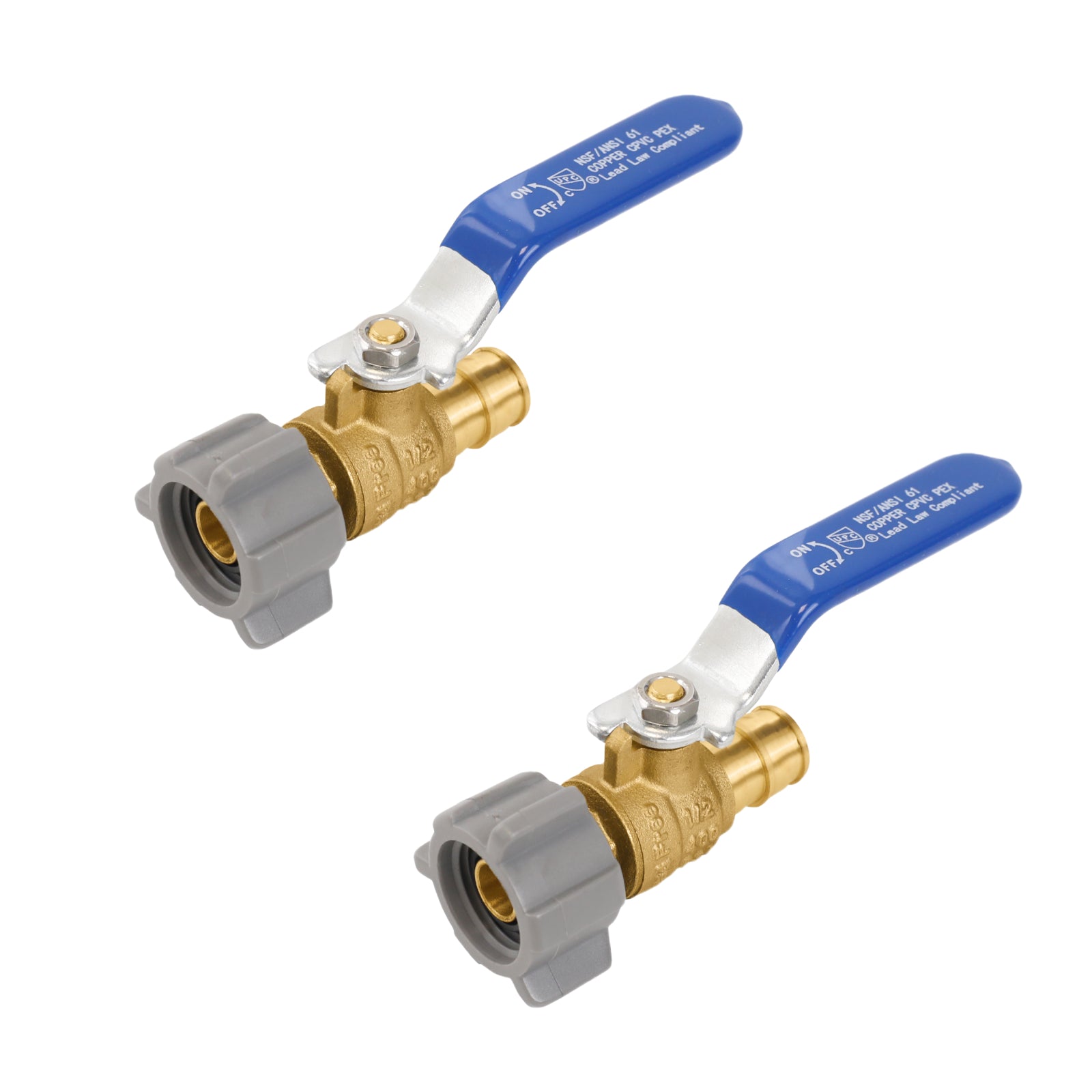 PEX-A Expansion x Female NPT Swivel Ball Valve - Pick Size to Add