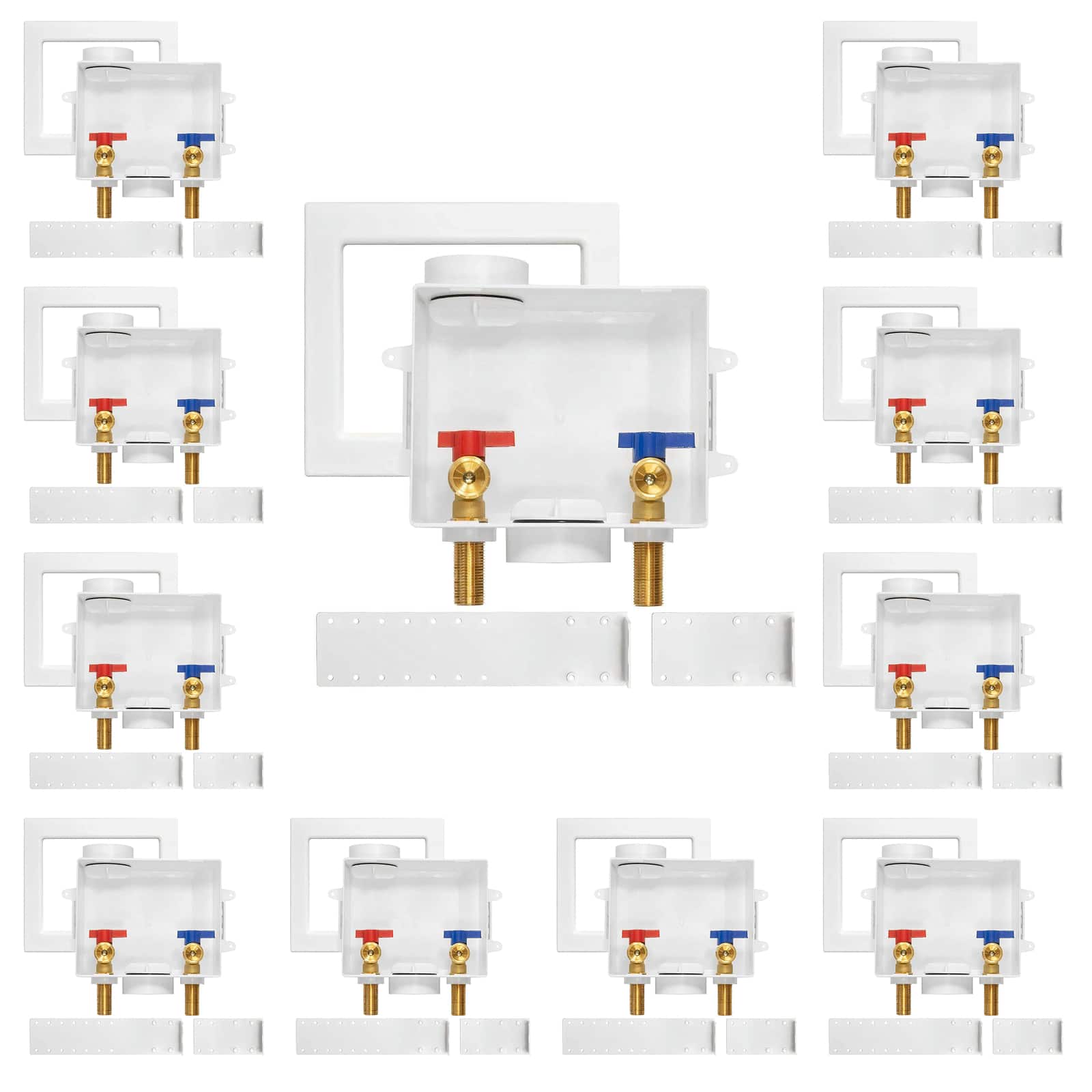 sweat inlet washing machine outlet box 10