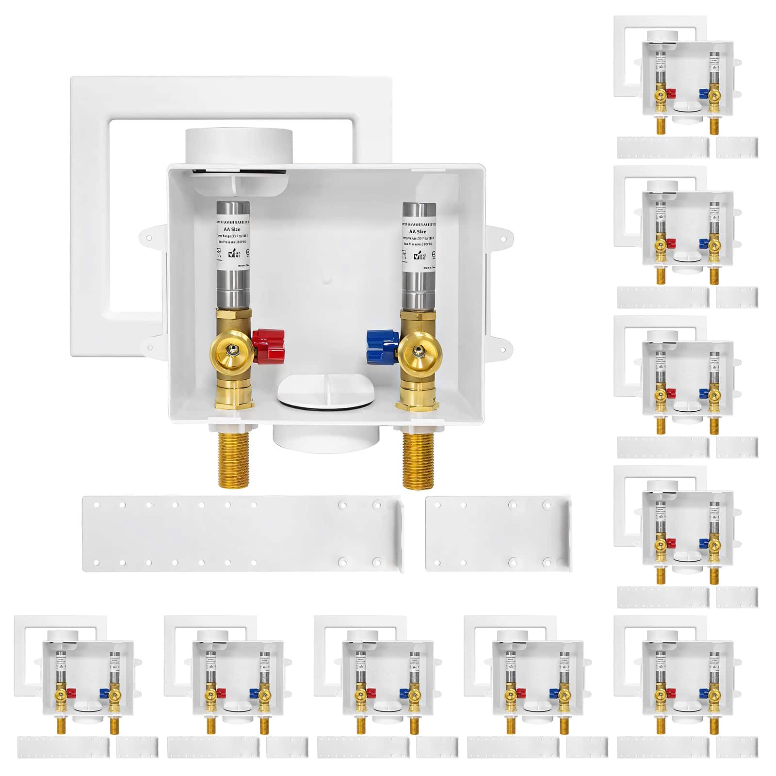 sweat inlet washing machine outlet box 14