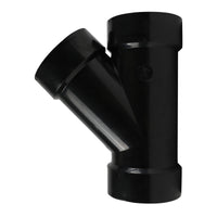 4 in. ABS DWV All Hub Wye Tee