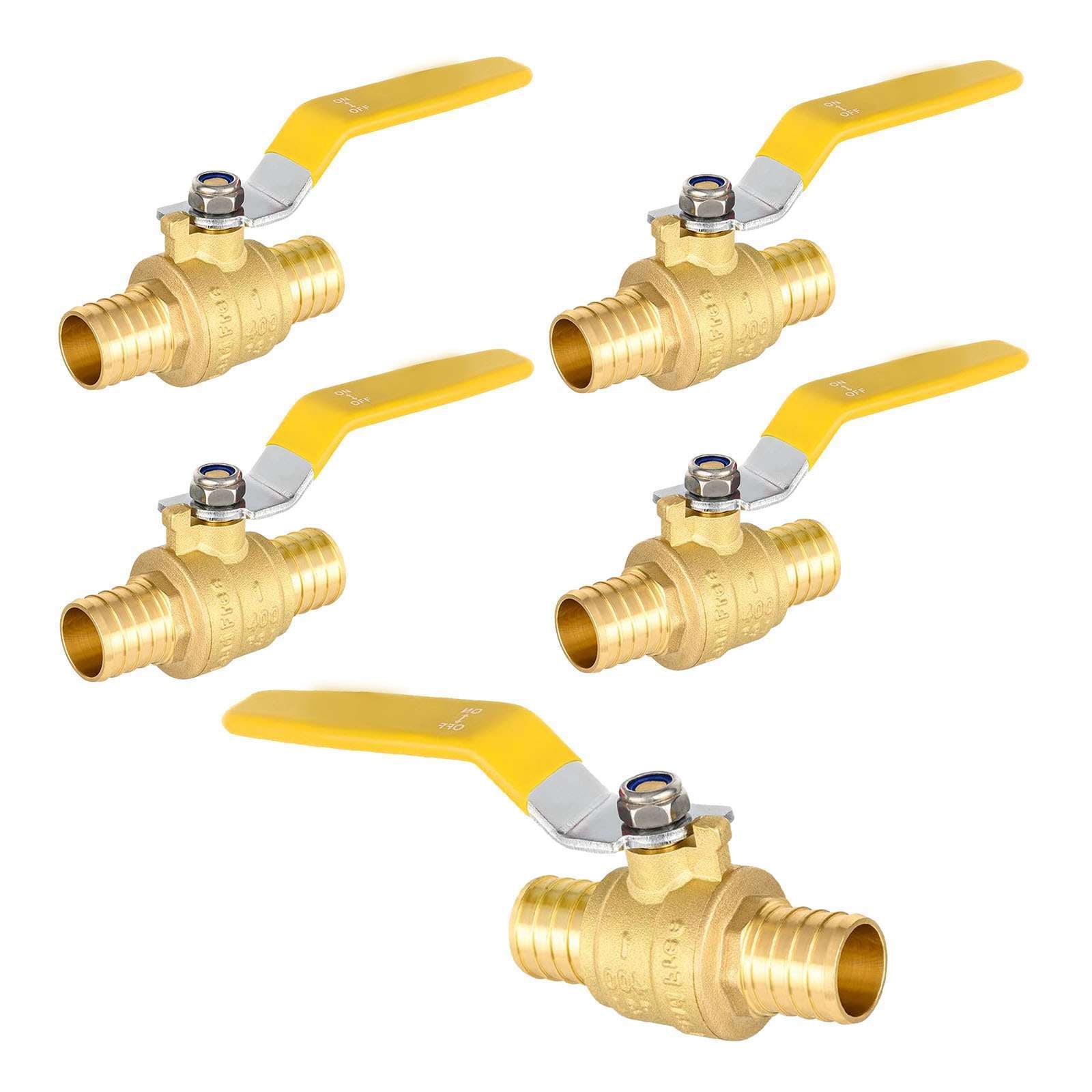 pex crimp ball valve lead free pick size to add 10