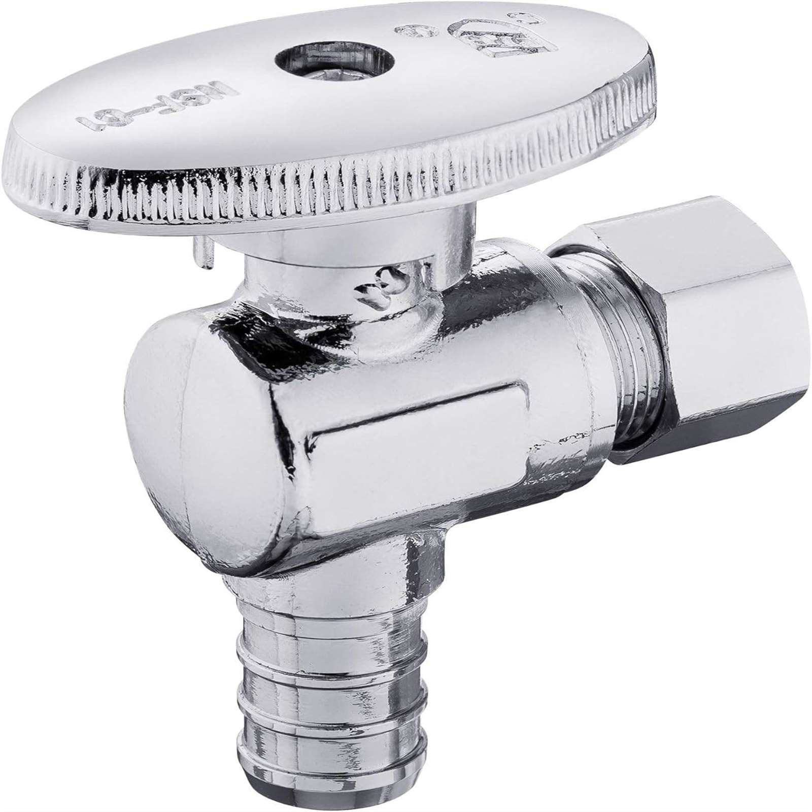 pex crimp x compression stop valve 1 4 turn lead free 17