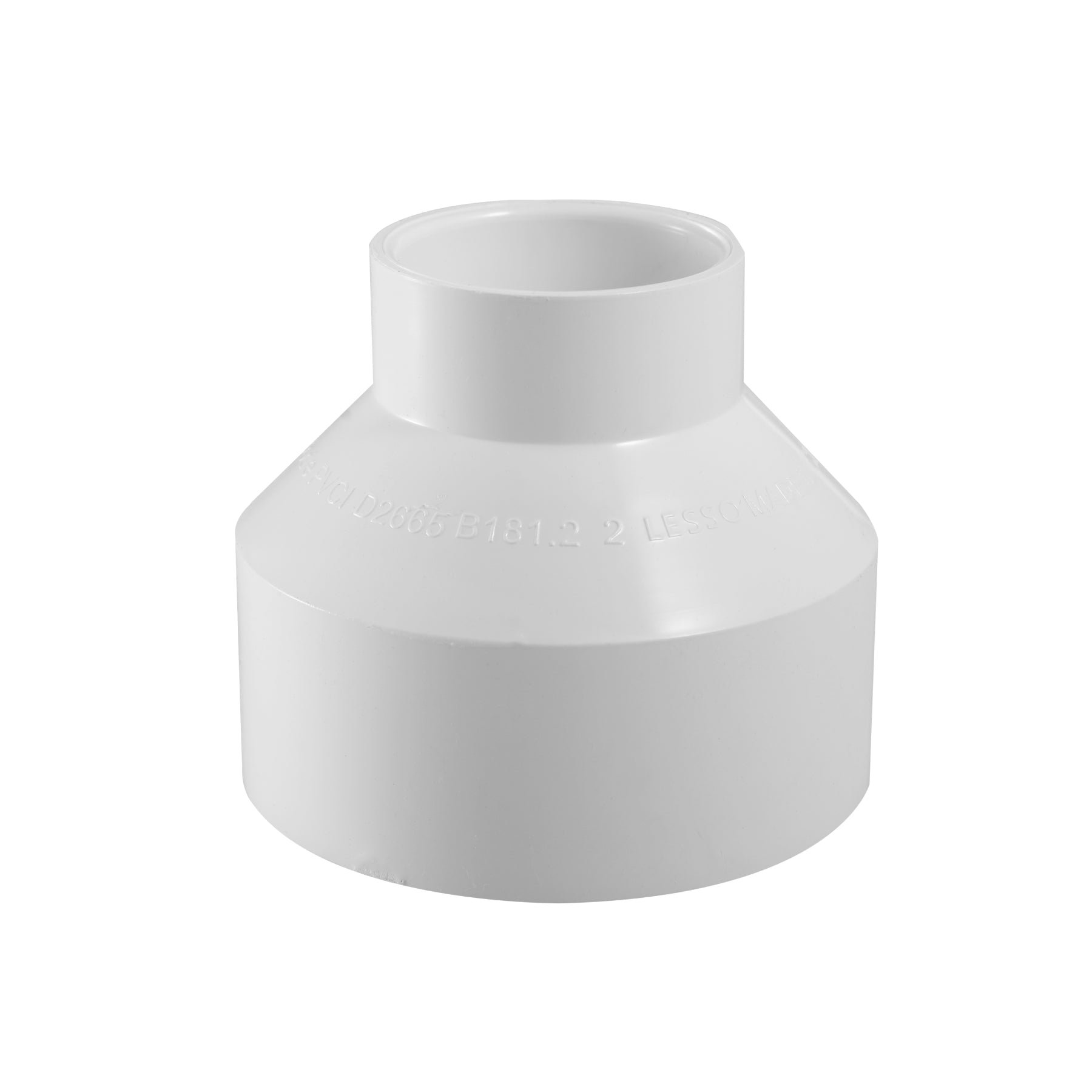 PVC DWV Redcuer Coupling (HubxHub) - Pick Size to Add