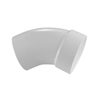 1-1/2" PVC DWV 1/8 Bend Street Elbow-Short Turn SPG x H (45°)