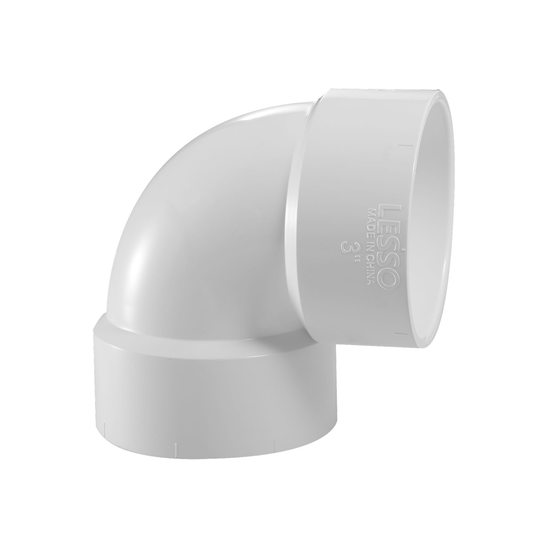 PVC DWV 90° Vent Elbow (H x H) - Pick Size to Add