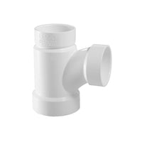 2 x 2 x 1-1/2" PVC DWV Reducing Sanitary Tees (H x H x H)