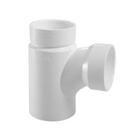 10-Pack 2 x 2 x 1-1/2" PVC DWV Reducing Street Sanitary Tees (SPG x H x H)